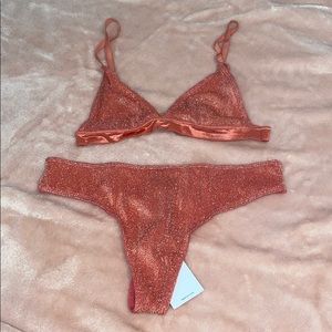 *SALE*Sparkly Urban Outfitters Bra & Underwear Set
